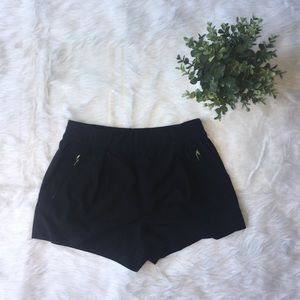 Black dress shorts
